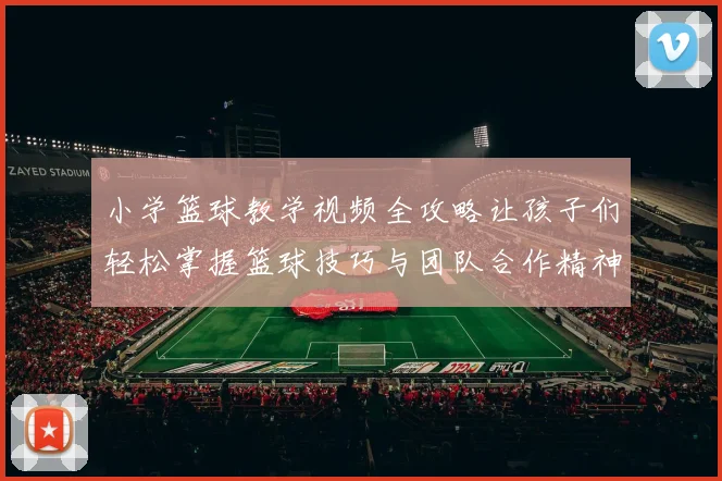 小学篮球教学视频全攻略让孩子们轻松掌握篮球技巧与团队合作精神